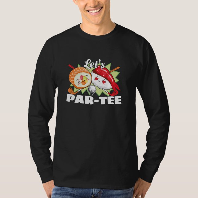 Ließt Par T-Shirt Golf Pun - Golfplatz Party (Vorderseite)