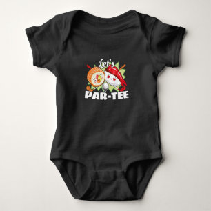 Ließt Par T-Shirt Golf Pun - Golfplatz Party Baby Strampler