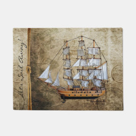 Ließt Sail Away - Nautic Fußmatte