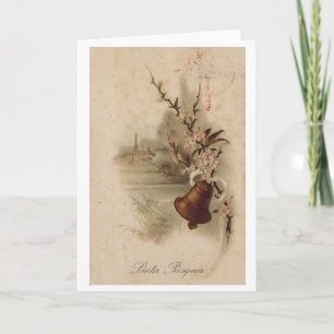 Lieta Pasqua! Vintage Italiener-Ostern-Karte Feiertagskarte