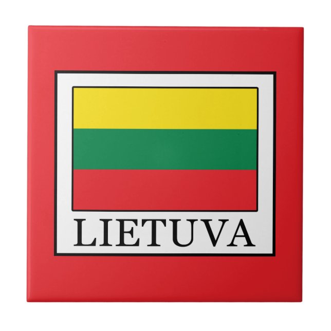 Lietuva Fliese (Vorderseite)