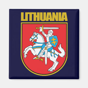 Lietuva (Litauen) COA Magnet
