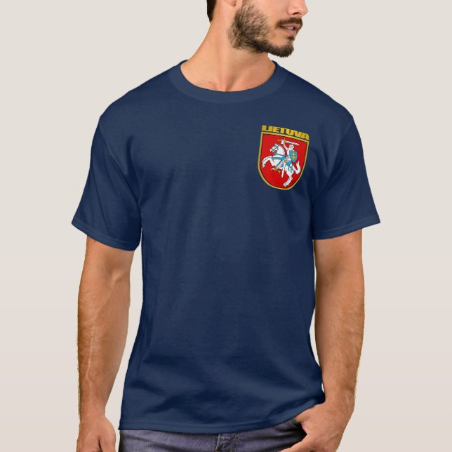 Lietuva (Litauen) COA T-Shirt (Vorderseite)