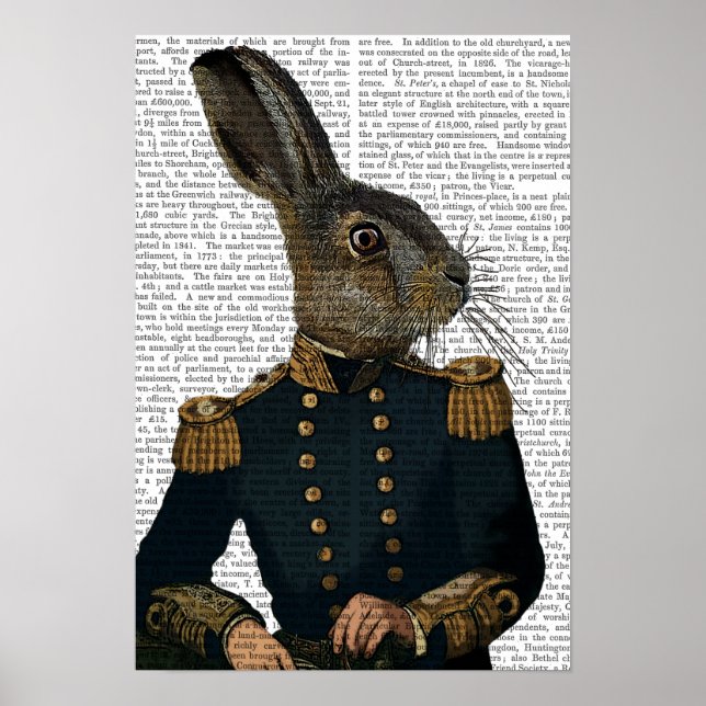 Lieutenant Hare Poster (Vorne)