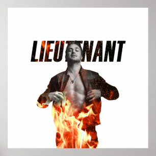 Lieutenant Kelly Severide aus Chicago Fire Poster