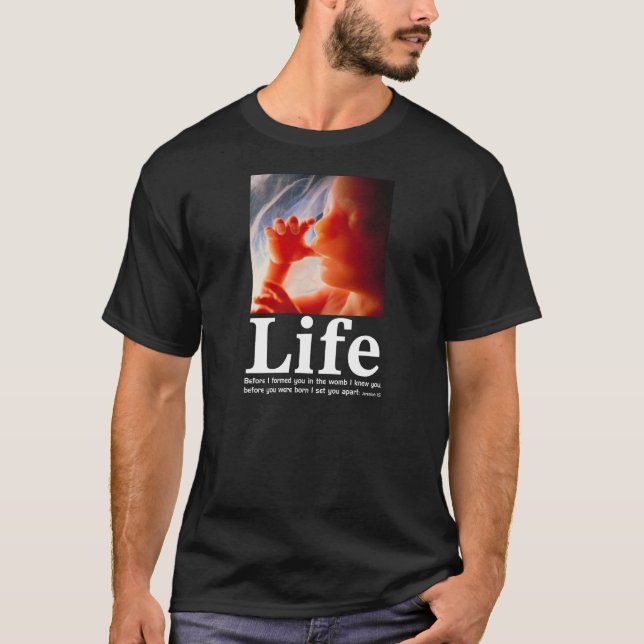 Life-2 Jeremias 1:5 T-Shirt (Vorderseite)