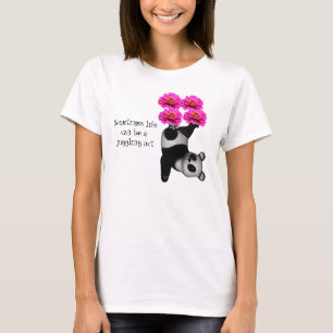 Life A Juggling Act Panda Inspiration  T-Shirt