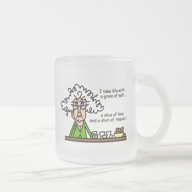 Life and Tequila Humor Mattglastasse (Rechts)
