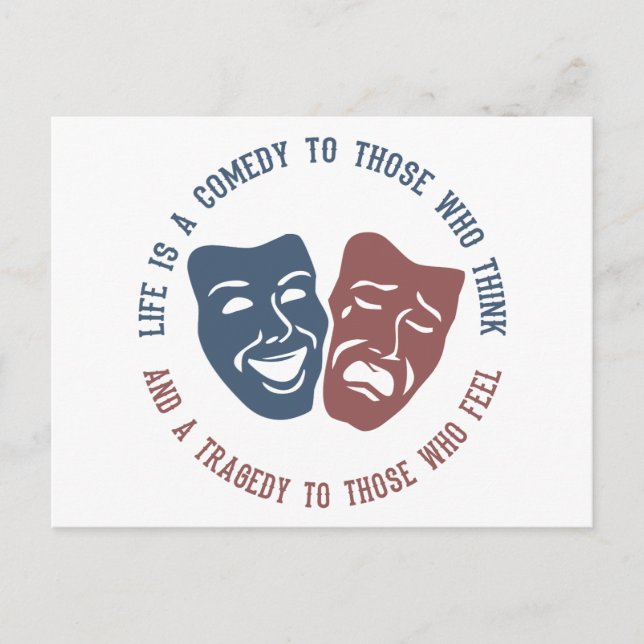 LIFE-Anführungskarte Postkarte (Vorderseite)