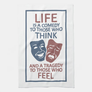 LIFE Anführungsküche Handtuch