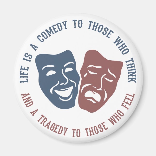 LIFE-Anführungsmagnet Magnet (Vorne)