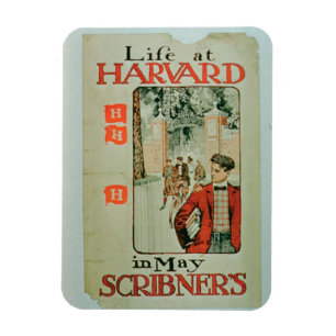 'Life at Harvard', Plakat für die Mai-Bearbeitung Magnet