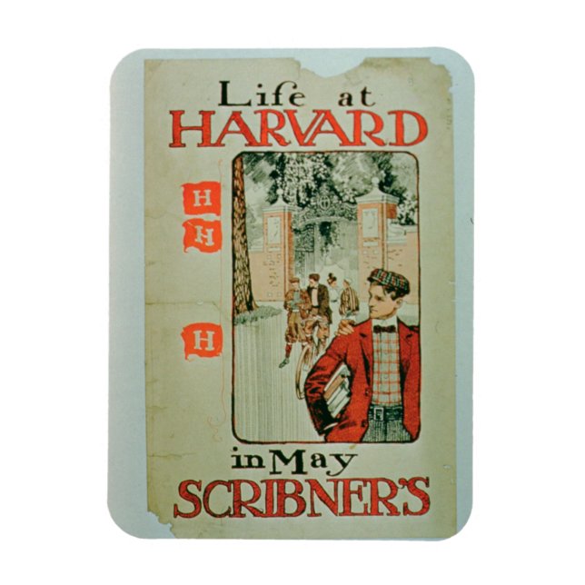 'Life at Harvard', Plakat für die Mai-Bearbeitung Magnet (Vertikal)