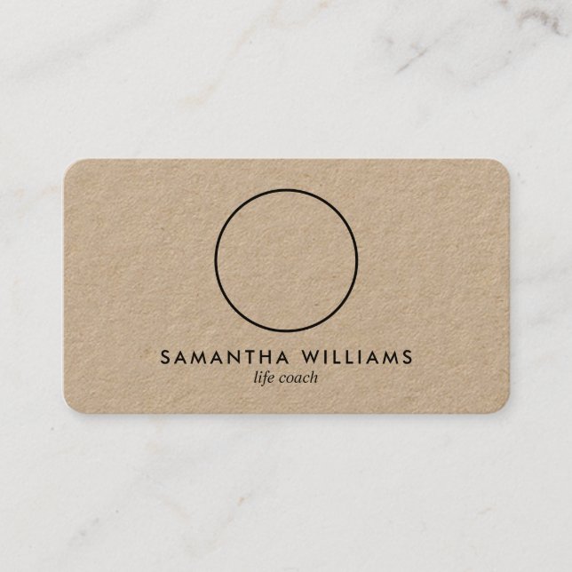 🛤️ Life Coach Custom QR Foto Visitenkarte (Vorderseite)