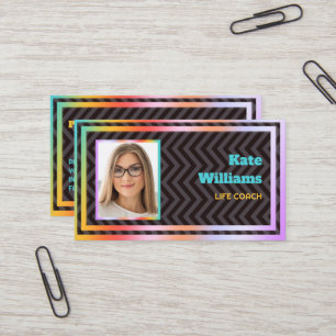 Life Coach Foto Visitenkarte