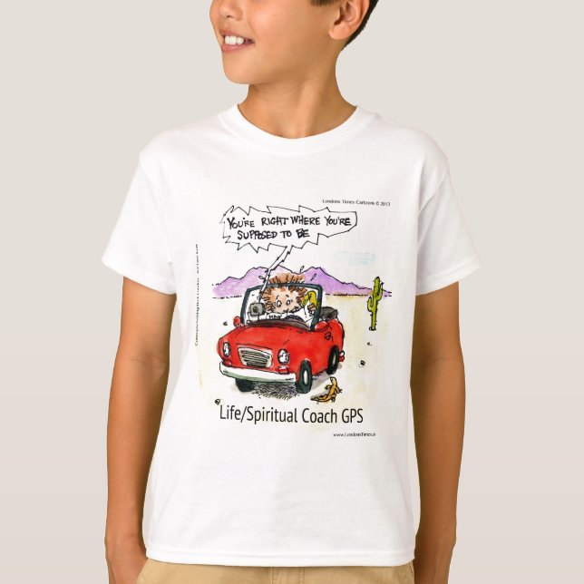 Life Coach GPS T-Shirt (Vorderseite)