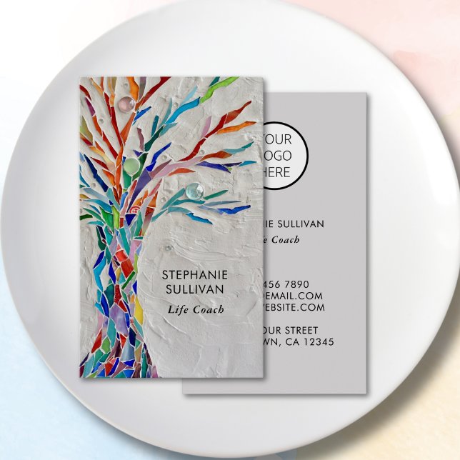 Life Coach Ihre Logo-Tree des Lebens Visitenkarte (Von Creator hochgeladen)