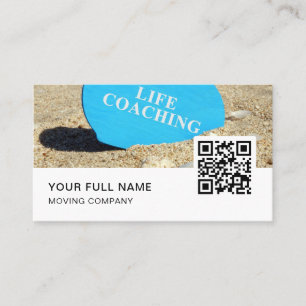 Life-Coach-QR-Logos Social Media Visitenkarte