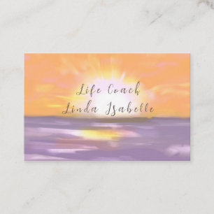 Life Coach, Reiki, Counselor, Visitenkarten Visitenkarte