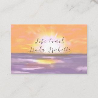 Life Coach, Reiki, Counselor, Visitenkarten Visitenkarte