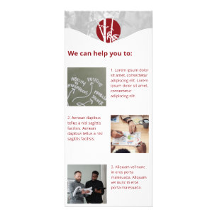 Life Coach Small Business Best Friend Rack Card Werbekarte