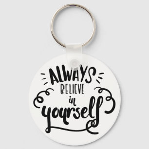 Life Confidence  Attitude Goals Motivational Quote Schlüsselanhänger