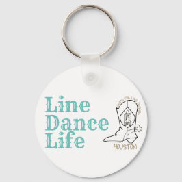 Life Dance Life Key Chain ID Schlüsselanhänger