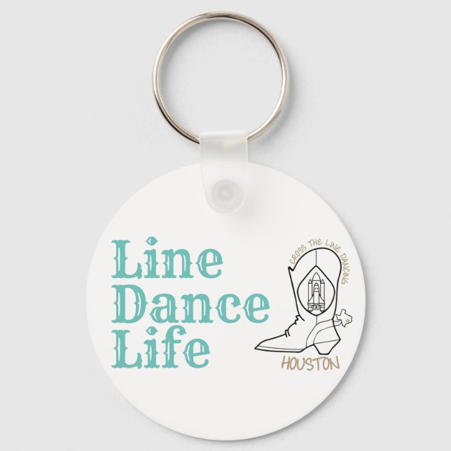 Life Dance Life Key Chain ID Schlüsselanhänger (Vorderseite)
