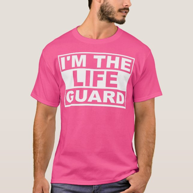 Life Guard Square Graphic T-Shirt (Vorderseite)