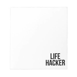 Life Hacker Notizblock
