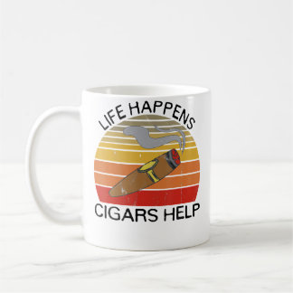 Life Happens Cigars Help For Cigar Smokers Kaffeetasse
