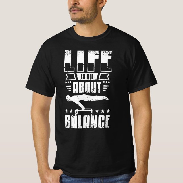 Life is all about Calisthenics T-Shirt (Vorderseite)