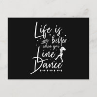 Life is Better Line Tanz Line Tanz Land Gif
