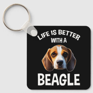 Life Is Better With A Beagle Schlüsselanhänger