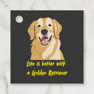 Life Is Better With a Golden Retriever � Dog Lover Geschenkanhänger
