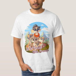 Life is Grand with Grandpa T-Shirt