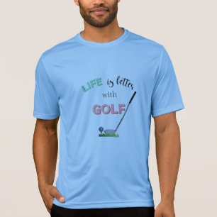 LIFE ist besser mit GOLF, Cooler Grafik-GOLF-T - S T-Shirt