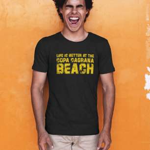 Life ist better at the beach of Copa Cagrana T-Shirt