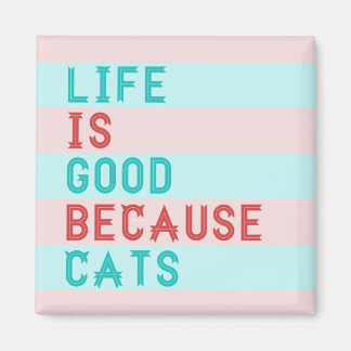 LiFE IST GUT, WEIL CATS MAGNET