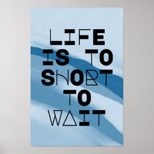 Life Motivierend Poster