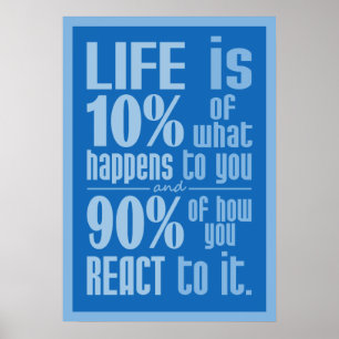 LIFE-QUOTE-Plakat Poster