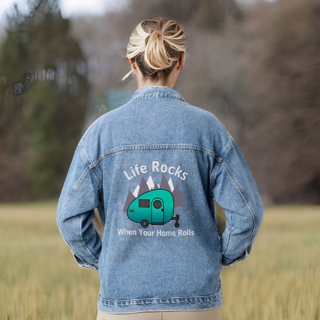 Life Rocks Camper Jeansjacke (Von Creator hochgeladen)