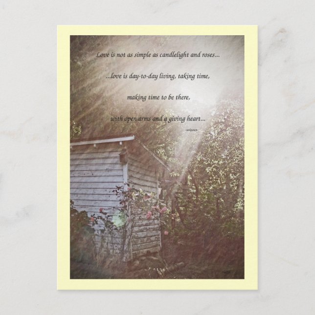 Life Shines PostCard Postkarte (Vorderseite)