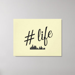 #life streckte Leinwand für die Liebhaber des Stad