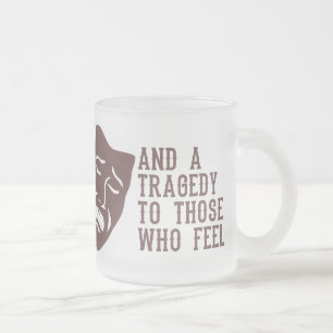 LIFE-Tasse - wählen Sie Stil & Farbe Mattglastasse