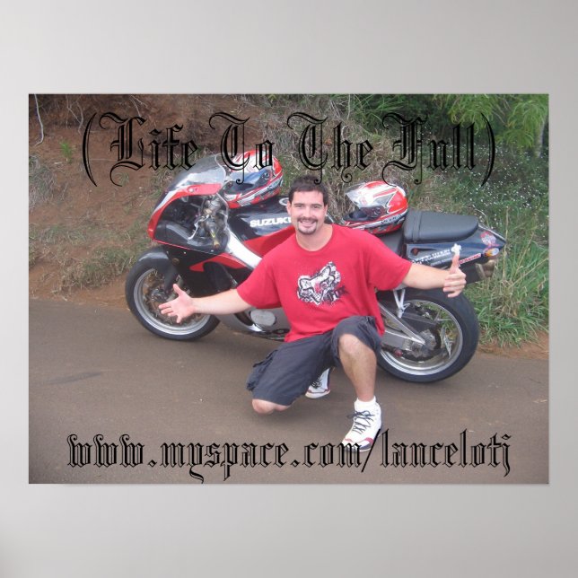 (Life to Full) Poster, Lancelot Johnson Poster (Vorne)