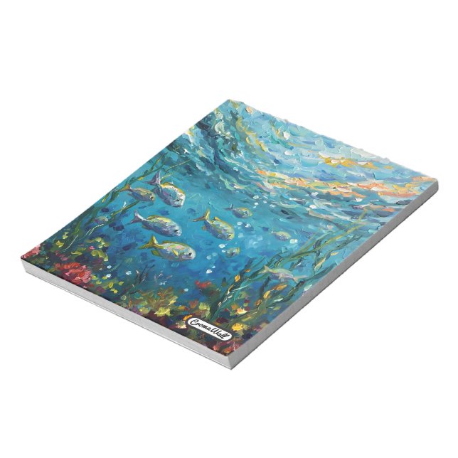 Life Under The Sea Notizblock (Rotiert)