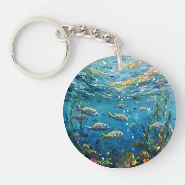 Life Under The Sea Schlüsselanhänger (Vorderseite)