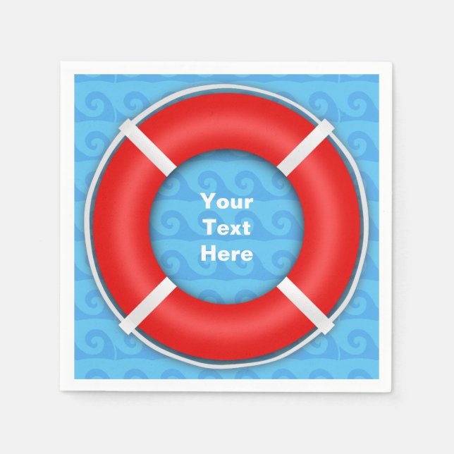 Lifebuoy Serviette (Vorderseite)