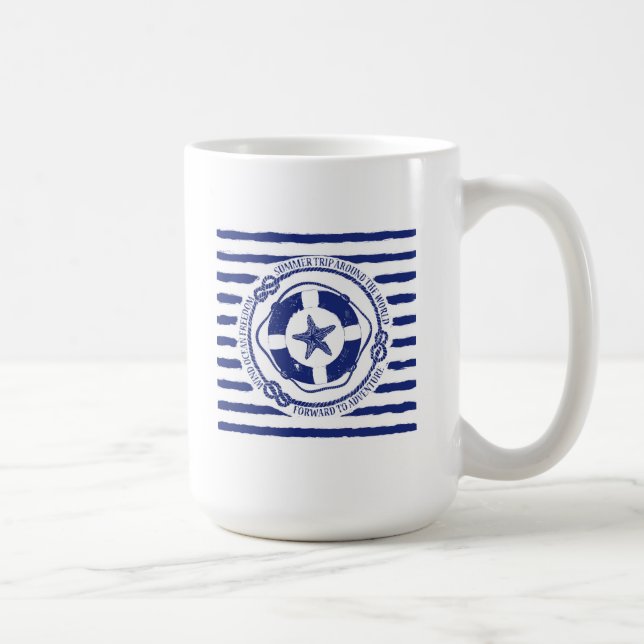 Lifebuoy und Starfish Kaffeetasse (Rechts)